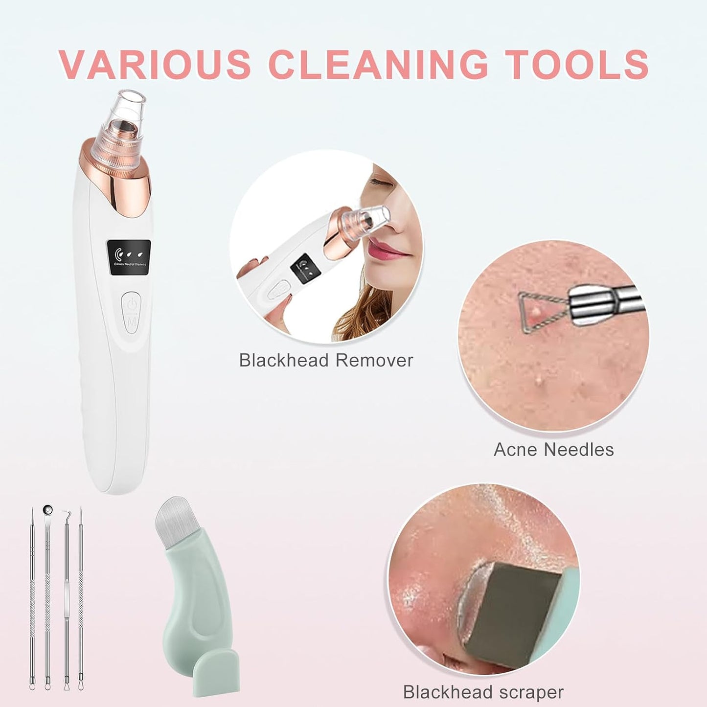 LummiGlow Pore Refine Vacuum – Blackhead Remover