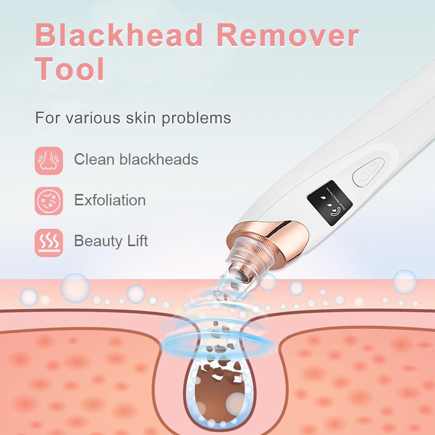 LummiGlow Pore Refine Vacuum – Blackhead Remover