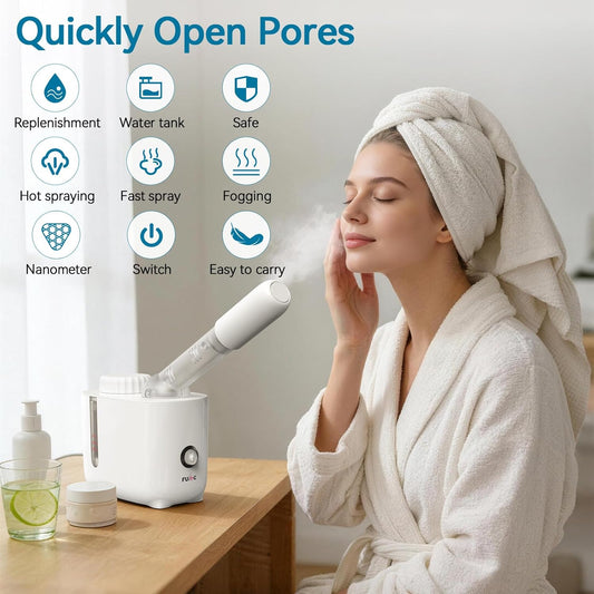 LummiGlow SpaSteam Facial Steamer